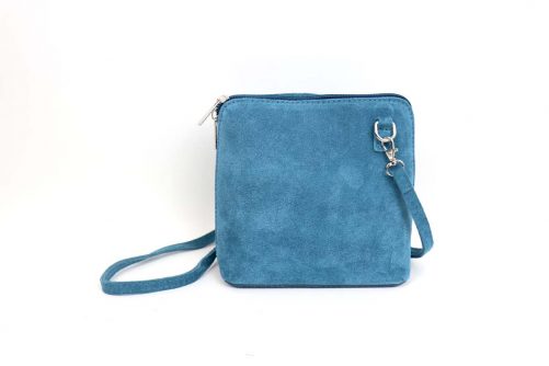 BIENEN-DAVIS Navy Blue Suede Evening Purse handbag With Coin Purse &  Mirror. | eBay