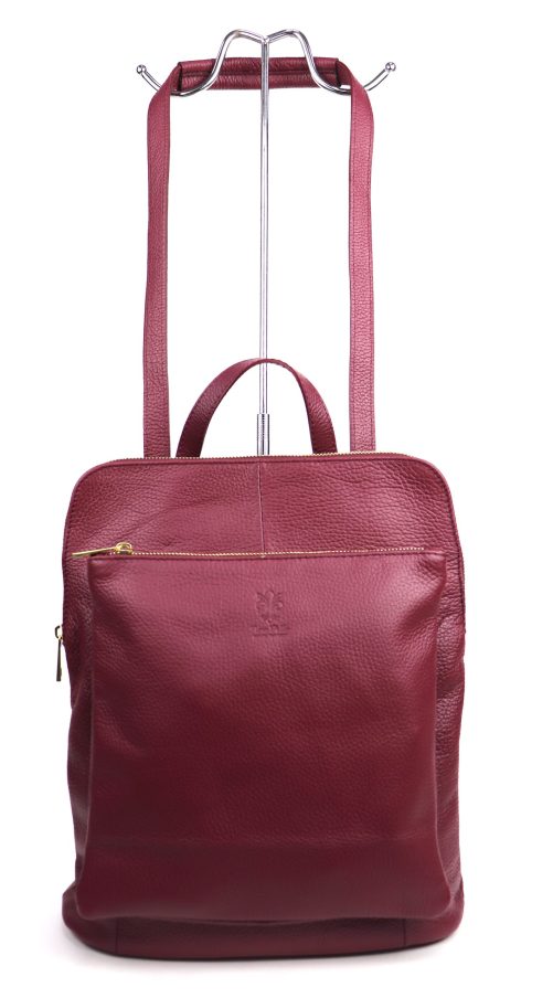 R849L Large Grain Leather Backpack - Image 4