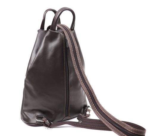 F264 Single Tone Leather Backpack Large - Image 4