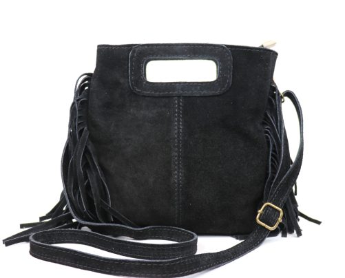 V344 The Boho Tassel Leather Bag - Image 9