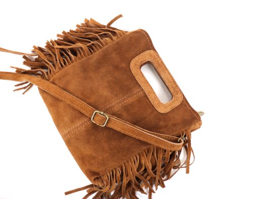 V344 The Boho Tassel Leather Bag