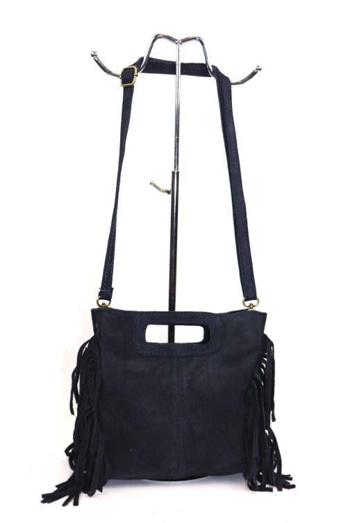 V344 The Boho Tassel Leather Bag - Image 23