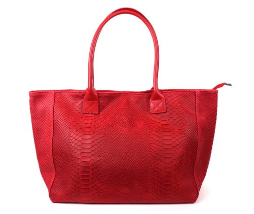 F295 Suede Two Style Shopper Bag - Image 11