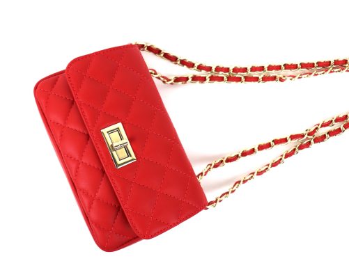 F248S Small Quilted Shoulder/Crossbody Bag - Image 5