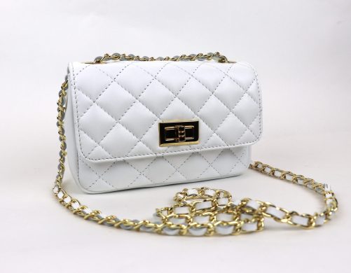 F248S Small Quilted Shoulder/Crossbody Bag - Image 12