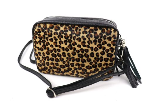 V312(S) Small Crossbody Box Bag with Animal Print - Image 3