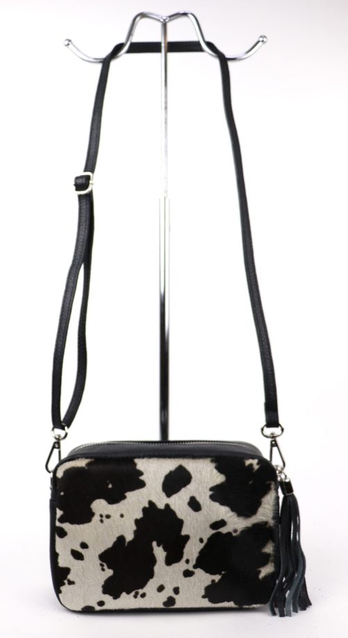 V312(S) Small Crossbody Box Bag with Animal Print - Image 6