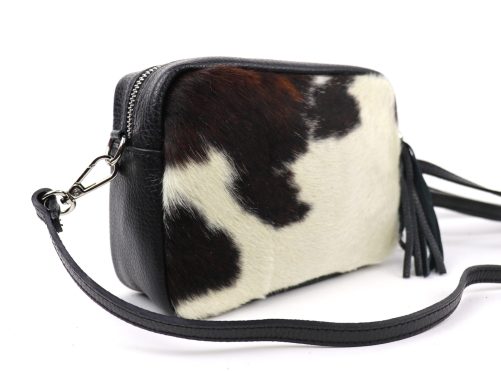 V312(S) Small Crossbody Box Bag with Animal Print - Image 9