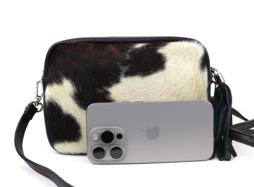 V312(S) Small Crossbody Box Bag with Animal Print - Image 10