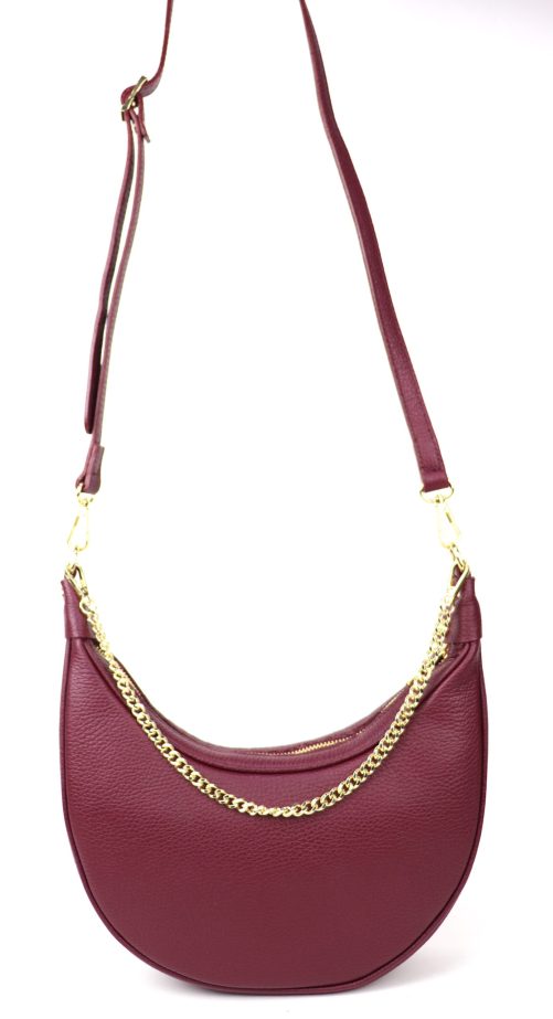 V300 Medium Crescent Shoulder/ Crossbody Bag - Image 8