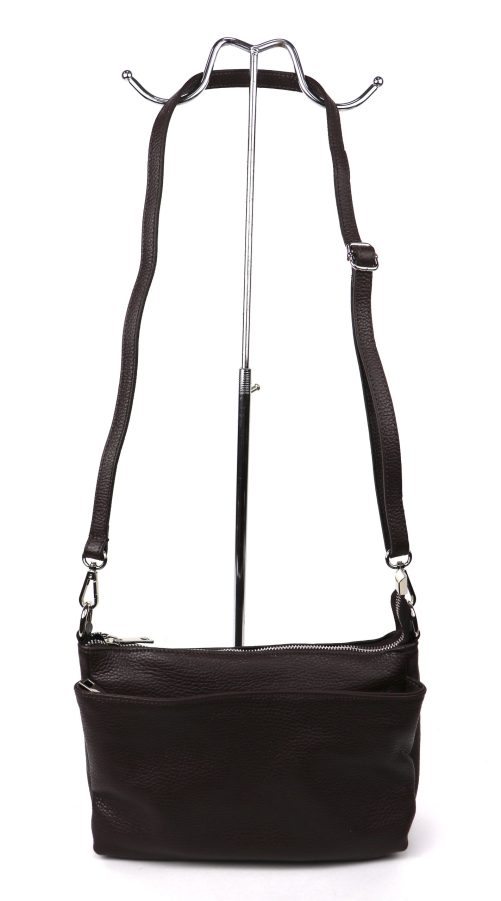 M599 Small Three Zip Shoulder/ Crossbody Bag - Image 18