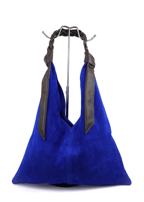 M567 Suede Hobo Bag - Image 12