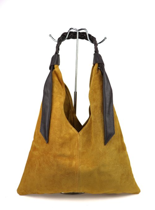 M567 Suede Hobo Bag