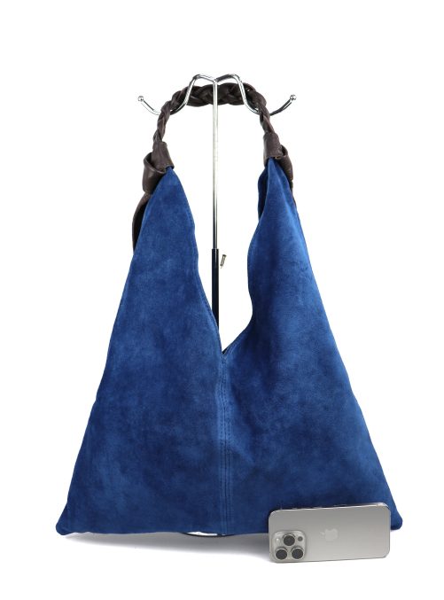 M567 Suede Hobo Bag - Image 4