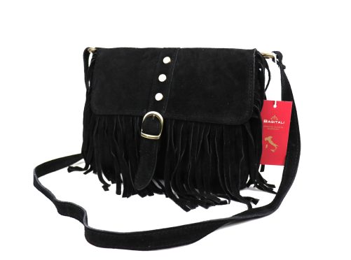 M565 Suede Crossbody/Shoulder Bag - Image 11