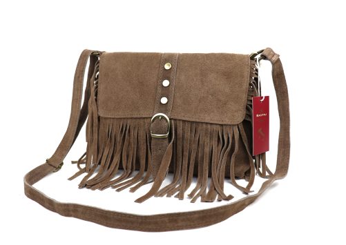 M565 Suede Crossbody/Shoulder Bag - Image 12