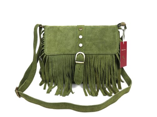 M565 Suede Crossbody/Shoulder Bag - Image 9