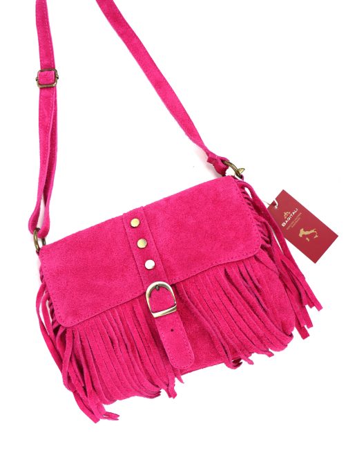 M565 Suede Crossbody/Shoulder Bag - Image 10